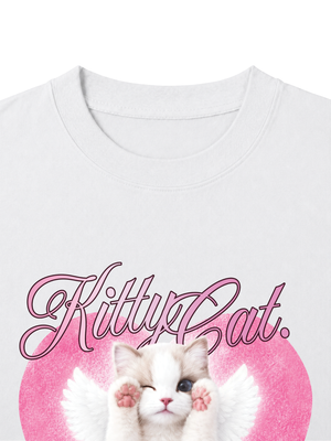 Áo Thun Nữ Kitty Cat