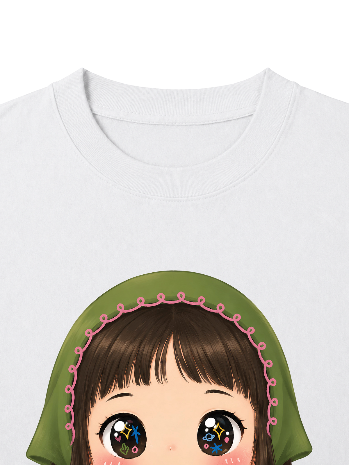 Áo Thun Nữ Girl With Milk Tea