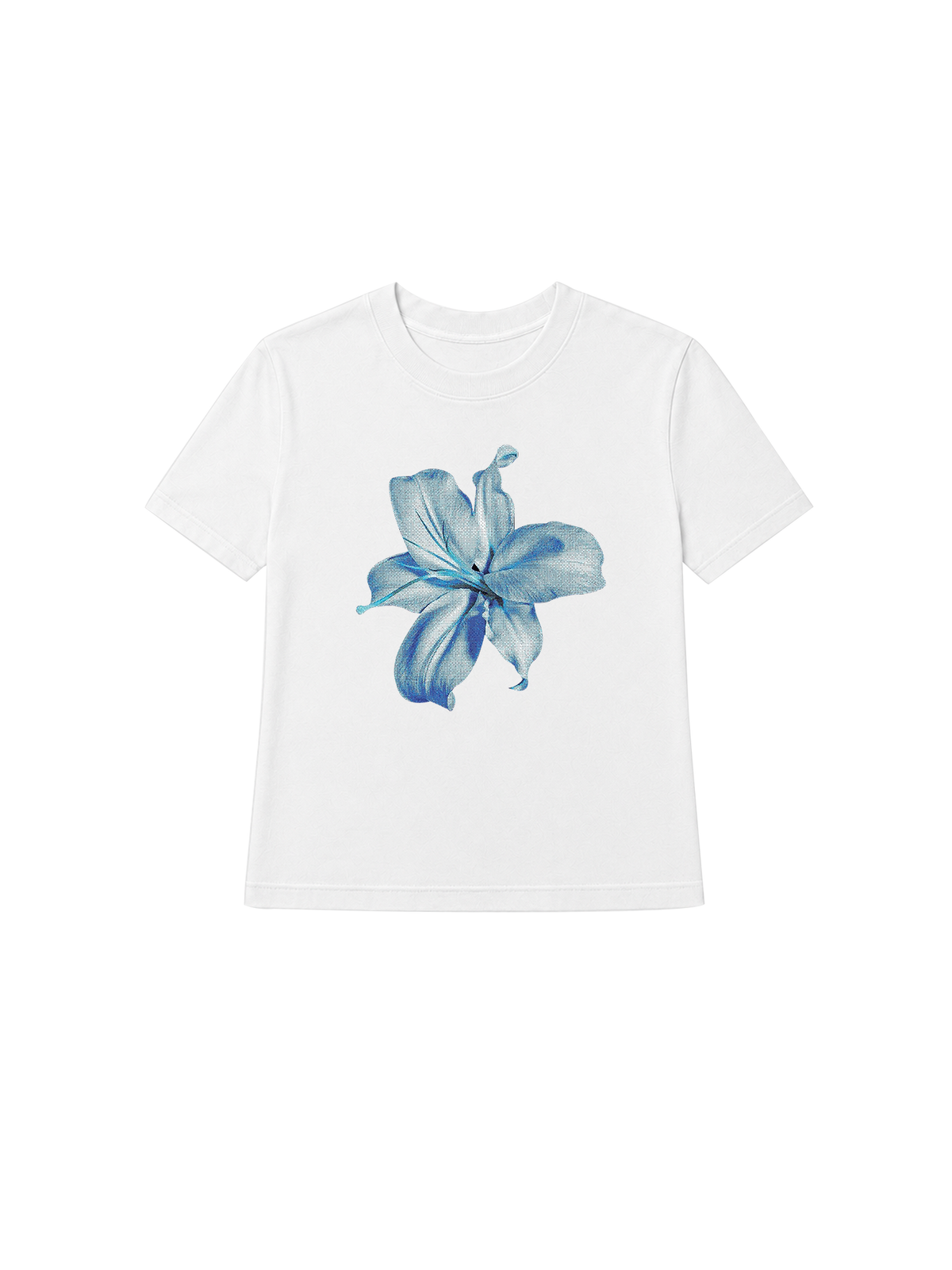 Áo Thun Nữ  Blue Lily