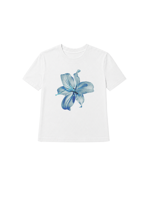 Áo Thun Nữ  Blue Lily