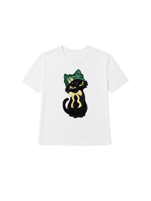 Áo Thun Nữ Black Cat Girl