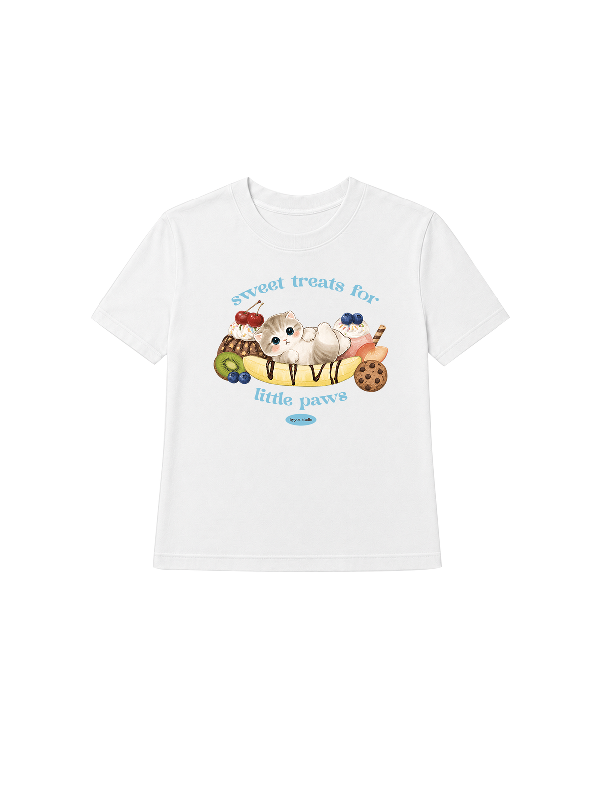 Áo Thun Nữ Sweet Streat For Little Paws