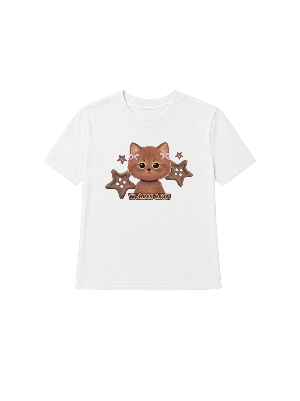 Áo Thun Nữ  Brown Cat