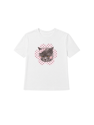 Áo Thun Nữ Pinky Cat