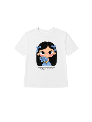 Áo Thun Nữ Blue Lily Girl