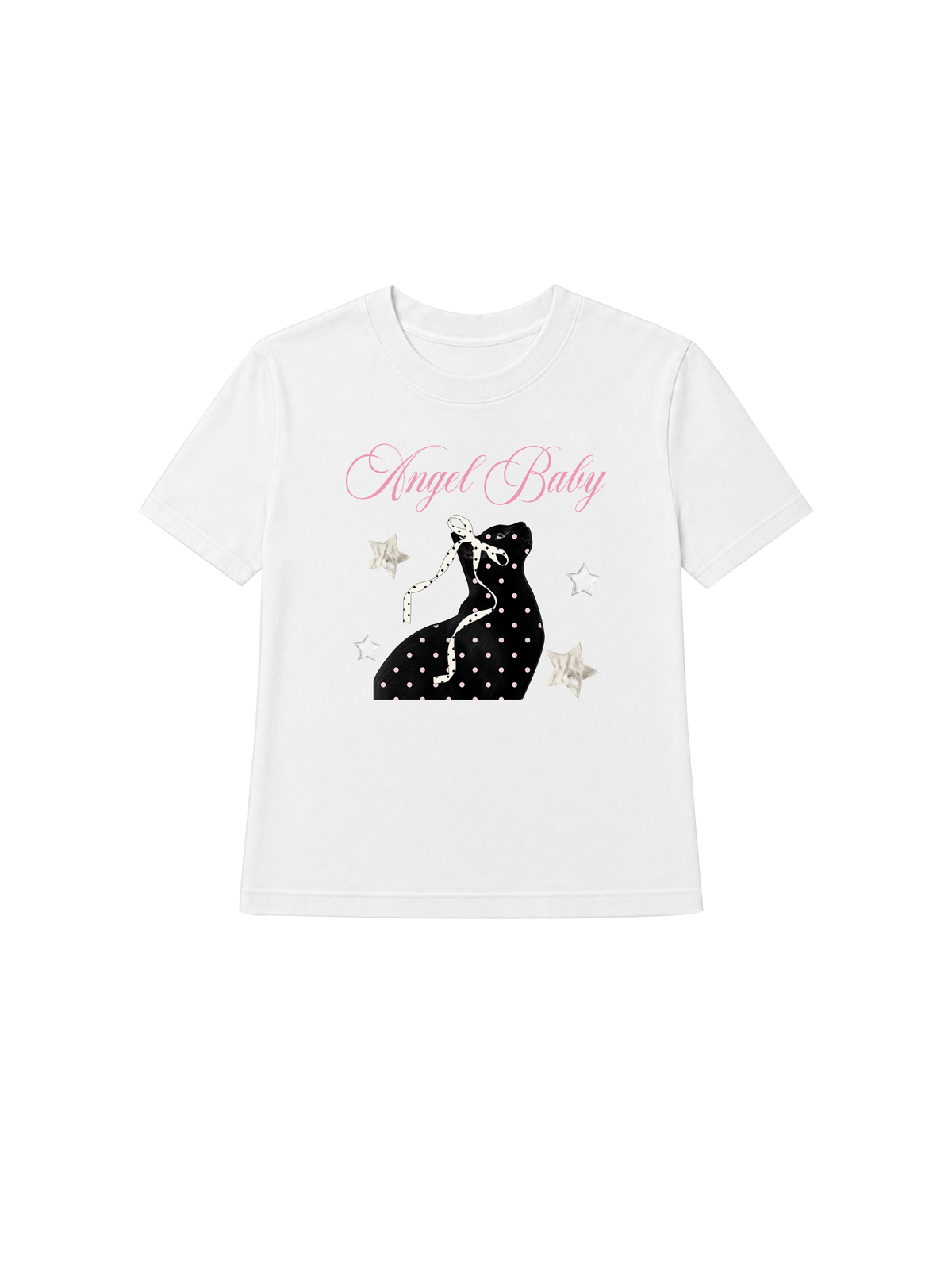 Áo Thun Nữ Angel Baby Cat