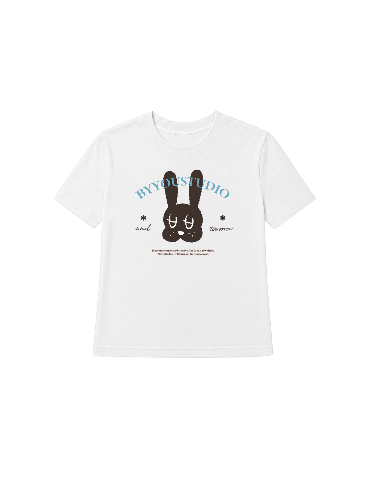 Áo Thun Nữ Bunny Quote