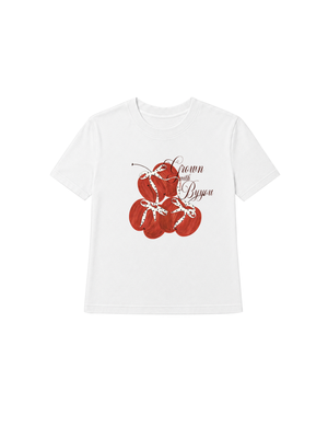 Áo Thun Nữ Apple Grown With Byyou