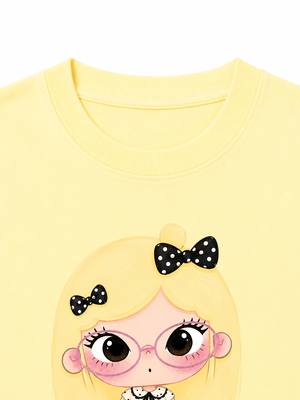 Áo Thun Nữ Cute Dotty Girl