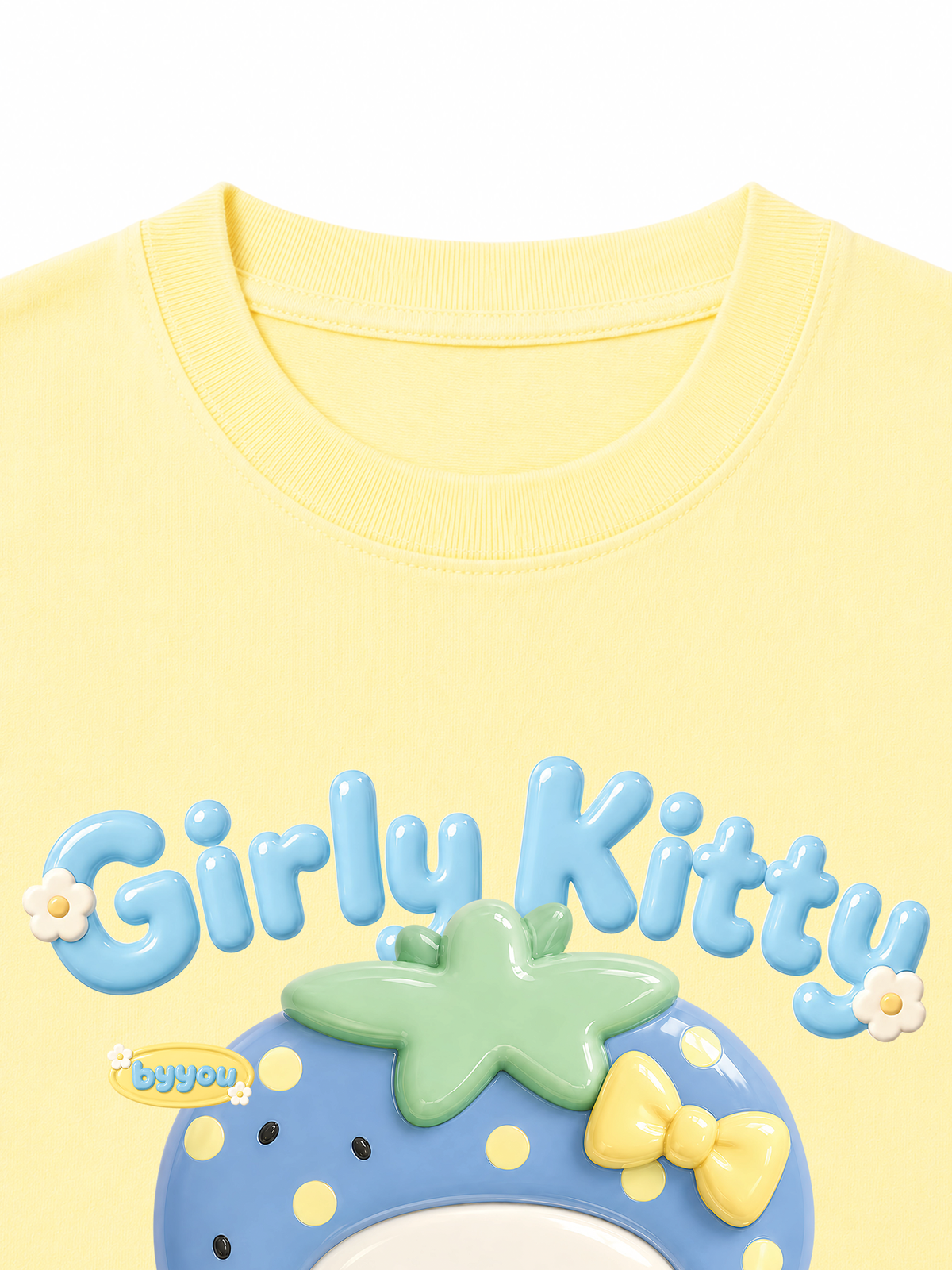 Áo Thun Nữ Girly Kitty