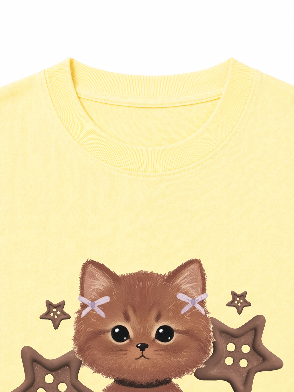 Áo Thun Nữ  Brown Cat
