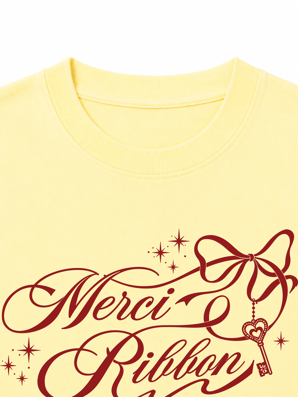 Áo Thun Nữ  Merci Ribbon