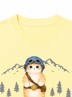 Áo Thun Nữ Travel Club Meow