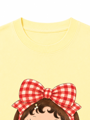 Áo Thun Nữ Red Plaid Girl
