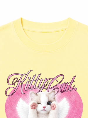 Áo Thun Nữ Kitty Cat