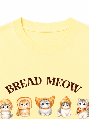 Áo Thun Nữ Bread Meow
