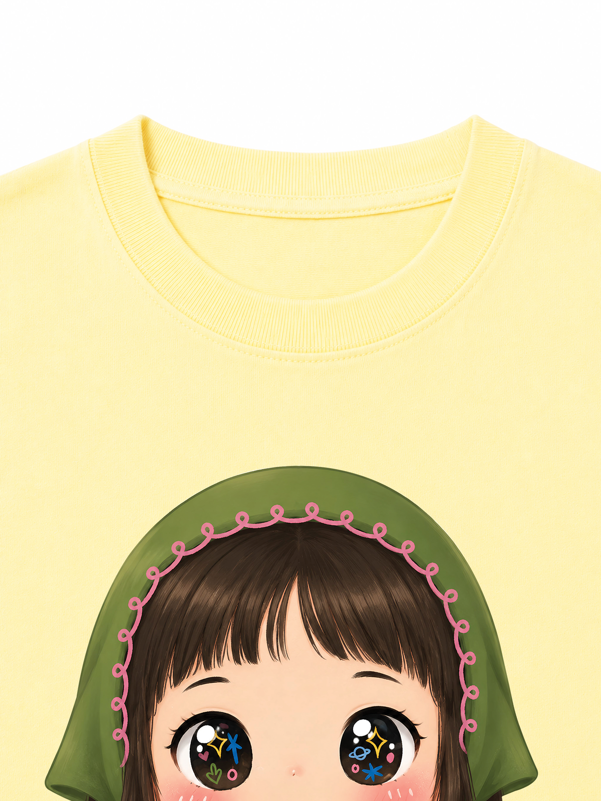 Áo Thun Nữ Girl With Milk Tea