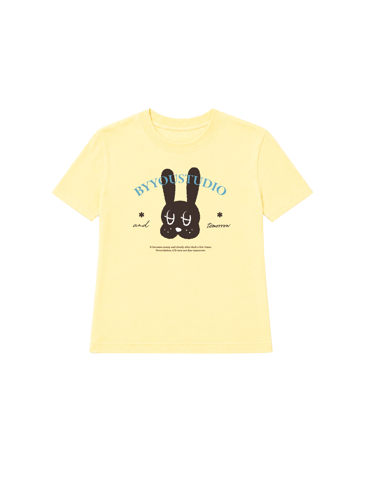 Áo Thun Nữ Bunny Quote