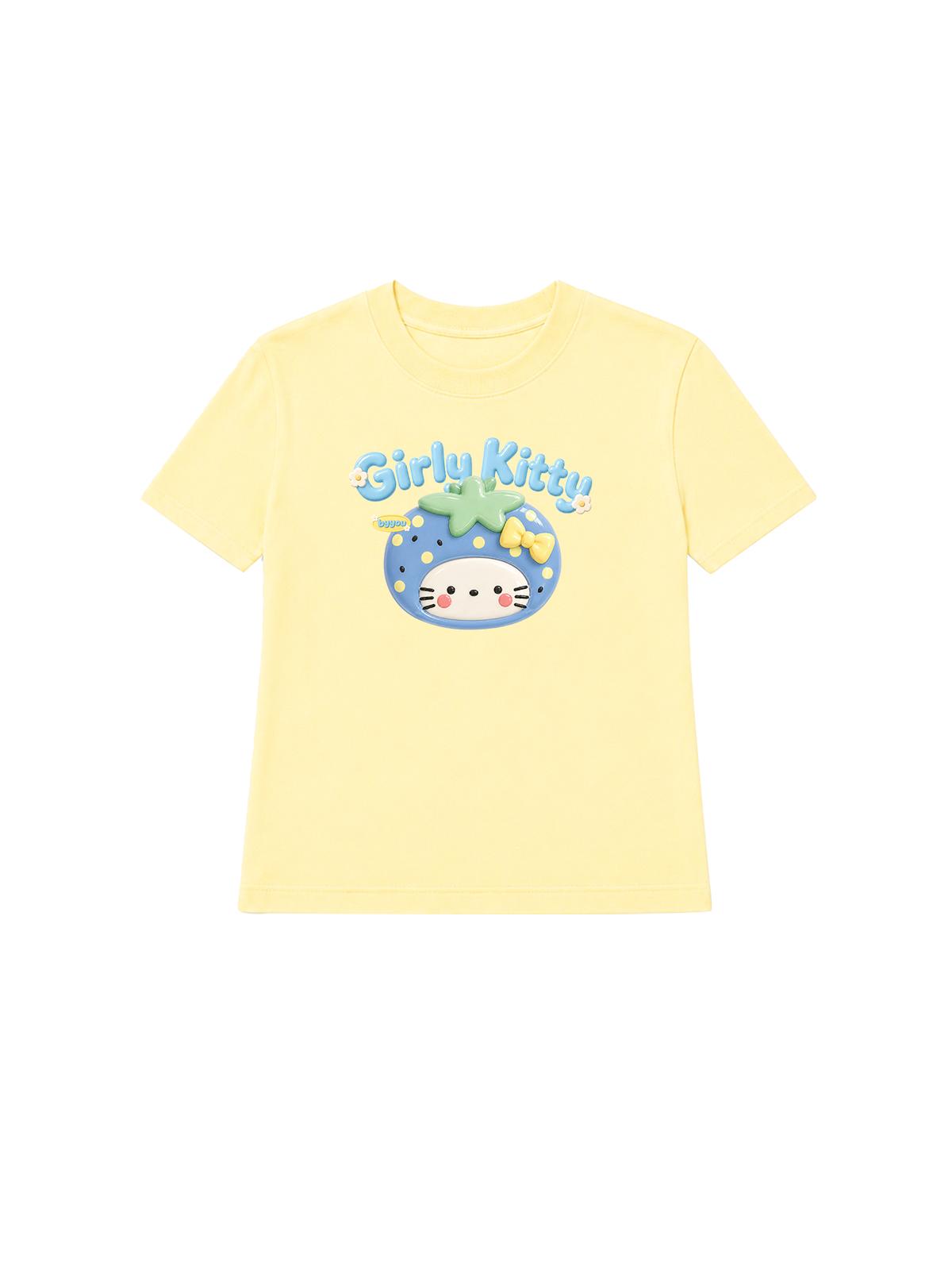 Áo Thun Nữ Girly Kitty