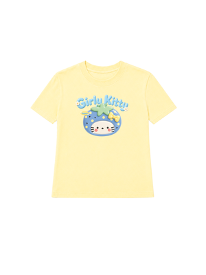Áo Thun Nữ Girly Kitty