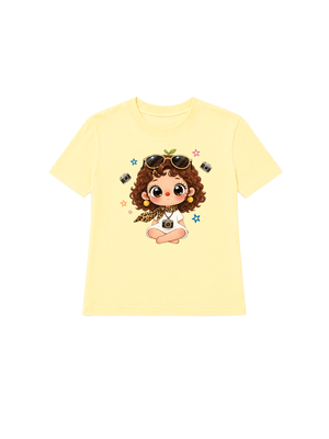 Áo Thun Nữ  Girl Leopard Outfit