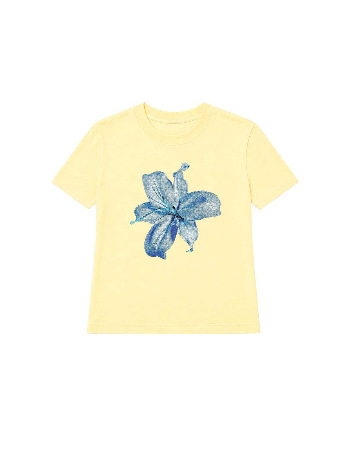 Áo Thun Nữ  Blue Lily