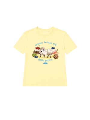 Áo Thun Nữ Sweet Streat For Little Paws