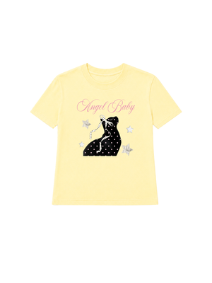 Áo Thun Nữ Angel Baby Cat