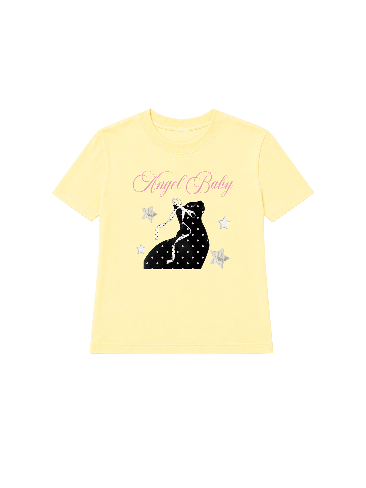 Áo Thun Nữ Angel Baby Cat